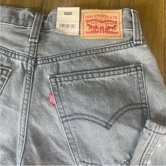 Levi’s Low Pro gray slouchy straight jeans - Picture 3 of 13